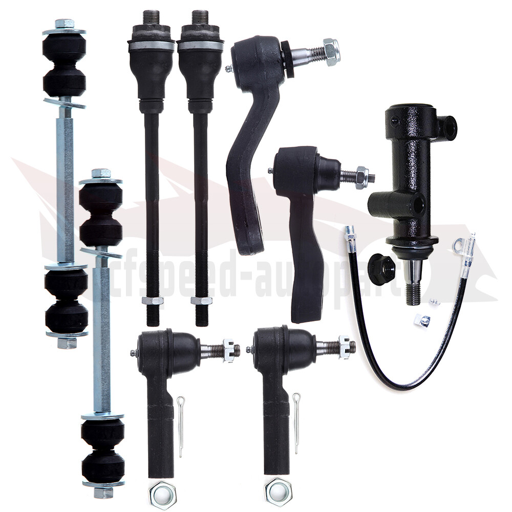 9x Pitman Idler Arms Sway Bar For 2001-2010 GMC Sierra 2500 HD