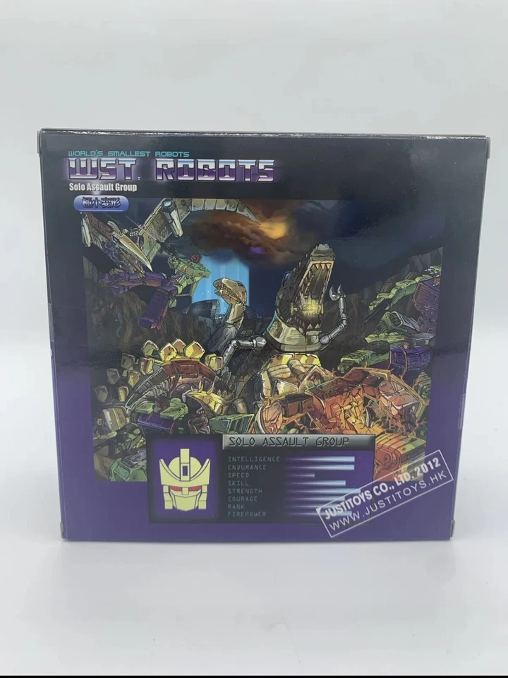 Transformers JUSTITOYS WST Smallest Solo Assault Group Sixshot New - Image 3 of 4