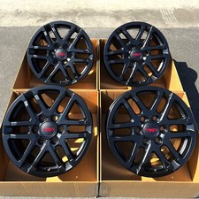 18 Toyota Tacoma Trd Factory Oem Wheels Rims Black 95407 2024 2025 Set 4