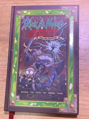 RICK & MORTY vs DUNGEONS & DRAGONS By ROTHFUSS & ZUB (2021 HARDCOVER ...