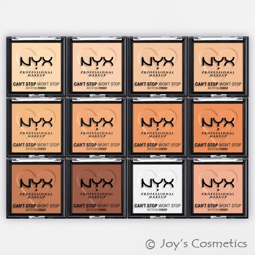 1 NYX Can't Stop Won'T stop Mattifying Powder - Rice "Pick Your 1 Color" Joy's