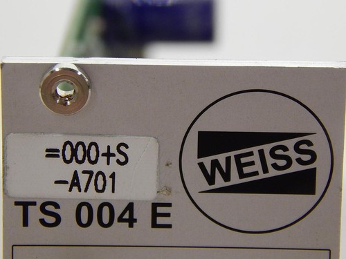 WEISS TS 004 E SIG-TS004E DMS V1 BOARD MODULE T89623 - Picture 6 of 6