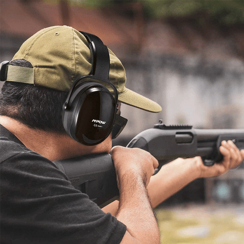 MPOW 36db Noise Reducing Ear Muffs Safety Cancelling Hearing Protection Shooting - Picture 9 of 12