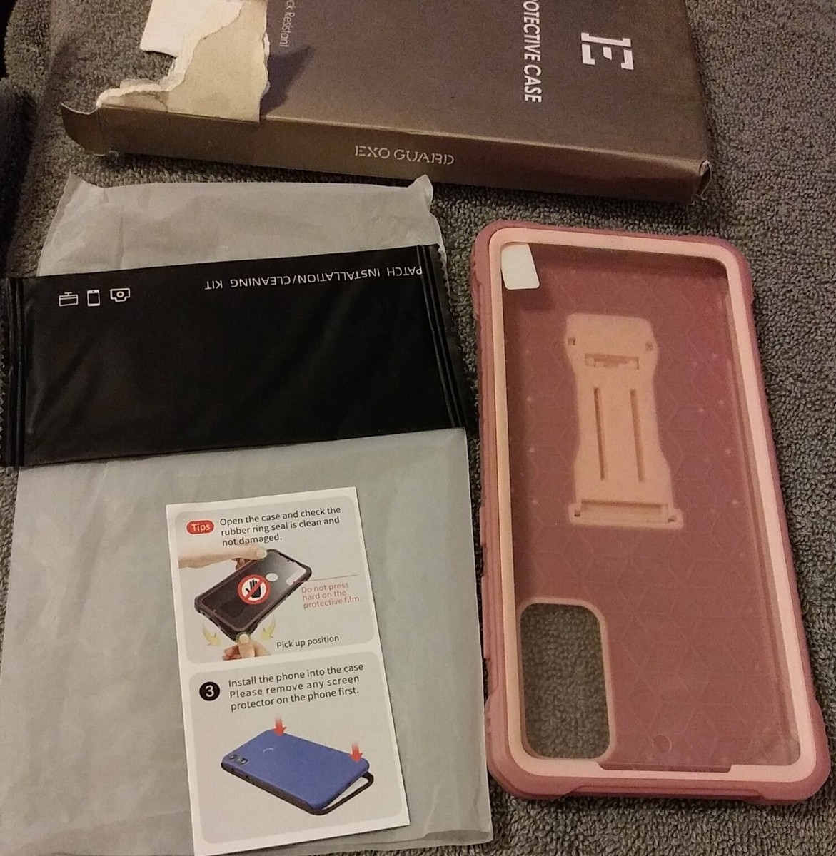 Exo Guard Samsung S20 FE Case-Pink