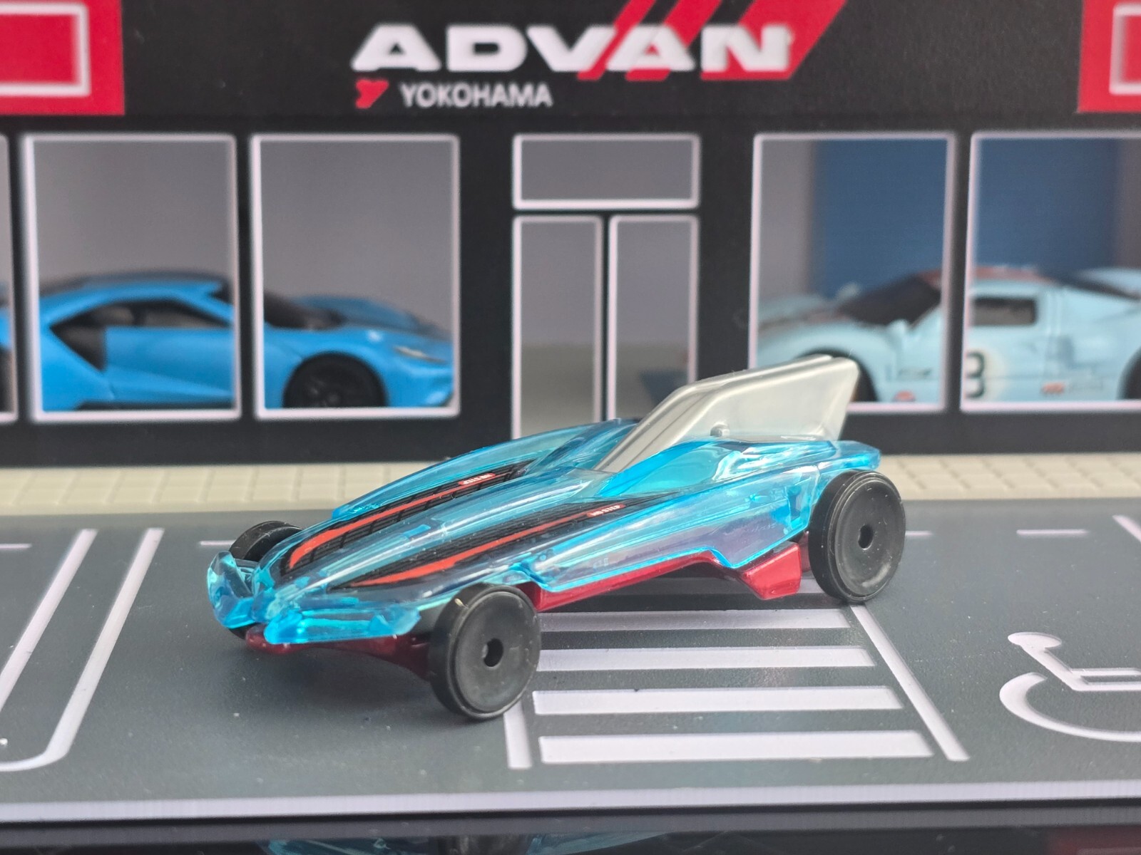 2024 HOT WHEELS (LOOSE) - HW FORMULA SOLAR MULTIPACK EXCLUSIVE TRANSLUCENT BLUE