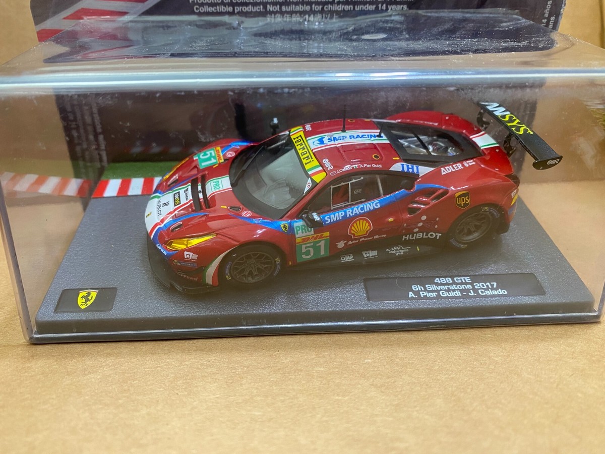 Ferrari 488 GTE Cetilar 1/43 ミニカー Diecast model cars Ferrari 488 1/43 Look Smart GTE EVO No.47