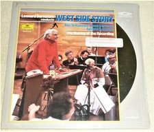 "STILL SEALED" LASER DISC / LEONARD BERNSTEIN conducts WEST SIDE STORY 072 206 1