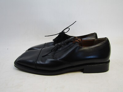 Mezlan Mens Size 9 M Black Leather Oxford Dress Shoes Mezlan Men main image 2