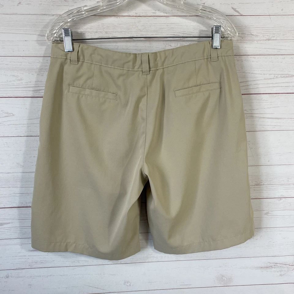 Tommy Hilfiger Boys Chino Shorts Sz 20 Husky Beige Polyester Blend Stretch 32x10 - Image 3 of 4