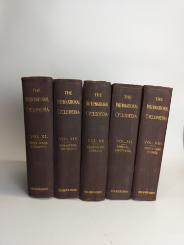The International Cyclopaedia 1898 Volume 1-15 & International Yearbook Complete - Picture 3 of 6
