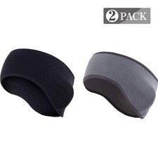 Polar Fleece Ear Warmers Ear Band Winter Warm Unisex Sports Headband Ear Muffs