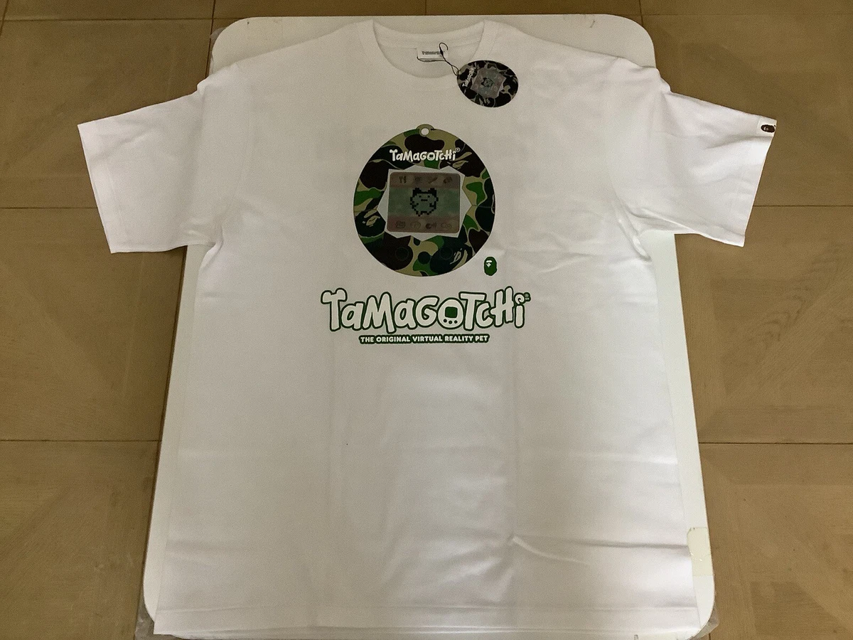 BAPE x Tamagotchi Ape Head Tee White