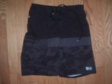 Pelagic Youth High Performance Fishing Shorts Black Camo Youth Size 23