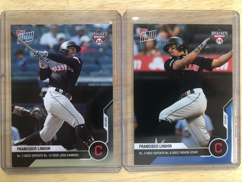 2020 Topps Now BB1-27 Francisco Lindor