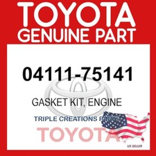 04111-75141 Genuine Toyota Gasket Kit Engine 04111-75141 OEM 0411175141
