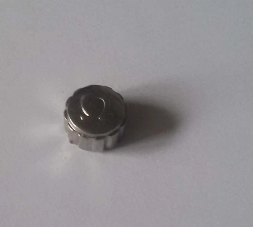 OMEGA STAINLESS STEEL CROWN Ø 6.0MM HEIGHT 3.5MM STEM Ø 0.9