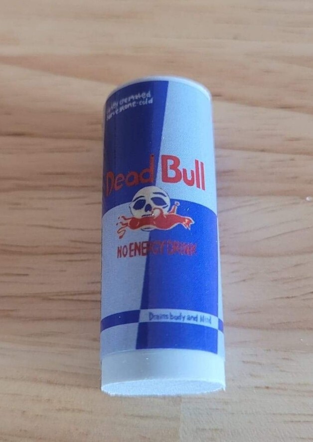 Topps Wacky Packages Erasers Series 1 #5 Dead Bull Red Bull | eBay