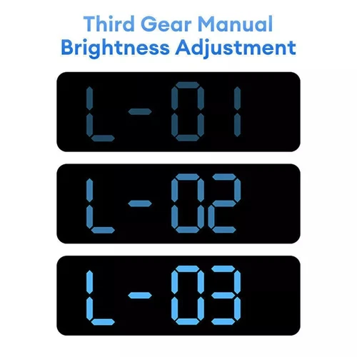 LED Large Digital Wall Desk Clock Desk Alarm Clock Temperature Date Week Display - Picture 11 of 15