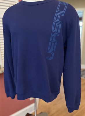 Versace Men s Embossed  VERSACE COLLECTION  Logo Crew neck Sweatshirt $575