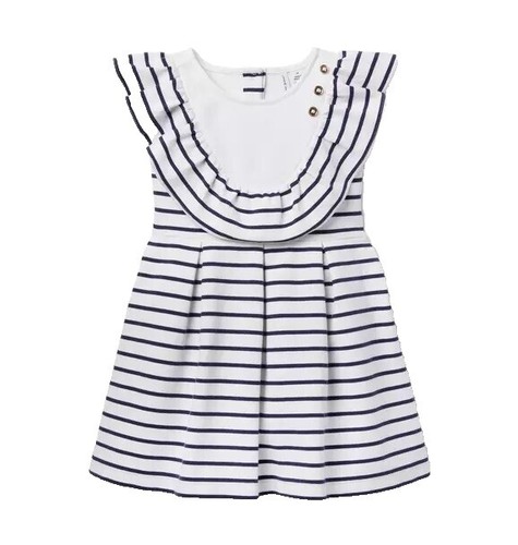 Janie & Jack Black & White Dress Size 2T | eBay