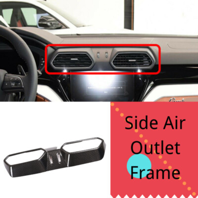 For Lamborghini URUS 2018-2021 Central Control Air Outlet Trim Real Carbon Fiber