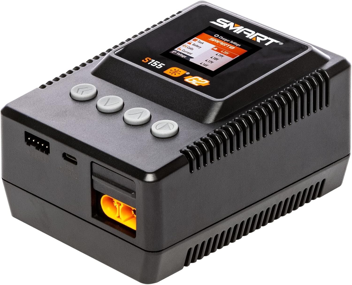 Lightweight Smart G2 Charger - Charge & Balance up to 4S Batteries Effortlessly