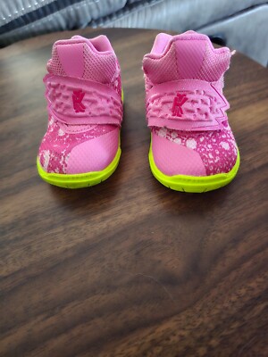 Nike Kyrie Irving Pink Spongebob Patrick Toddler 4C Shoes 