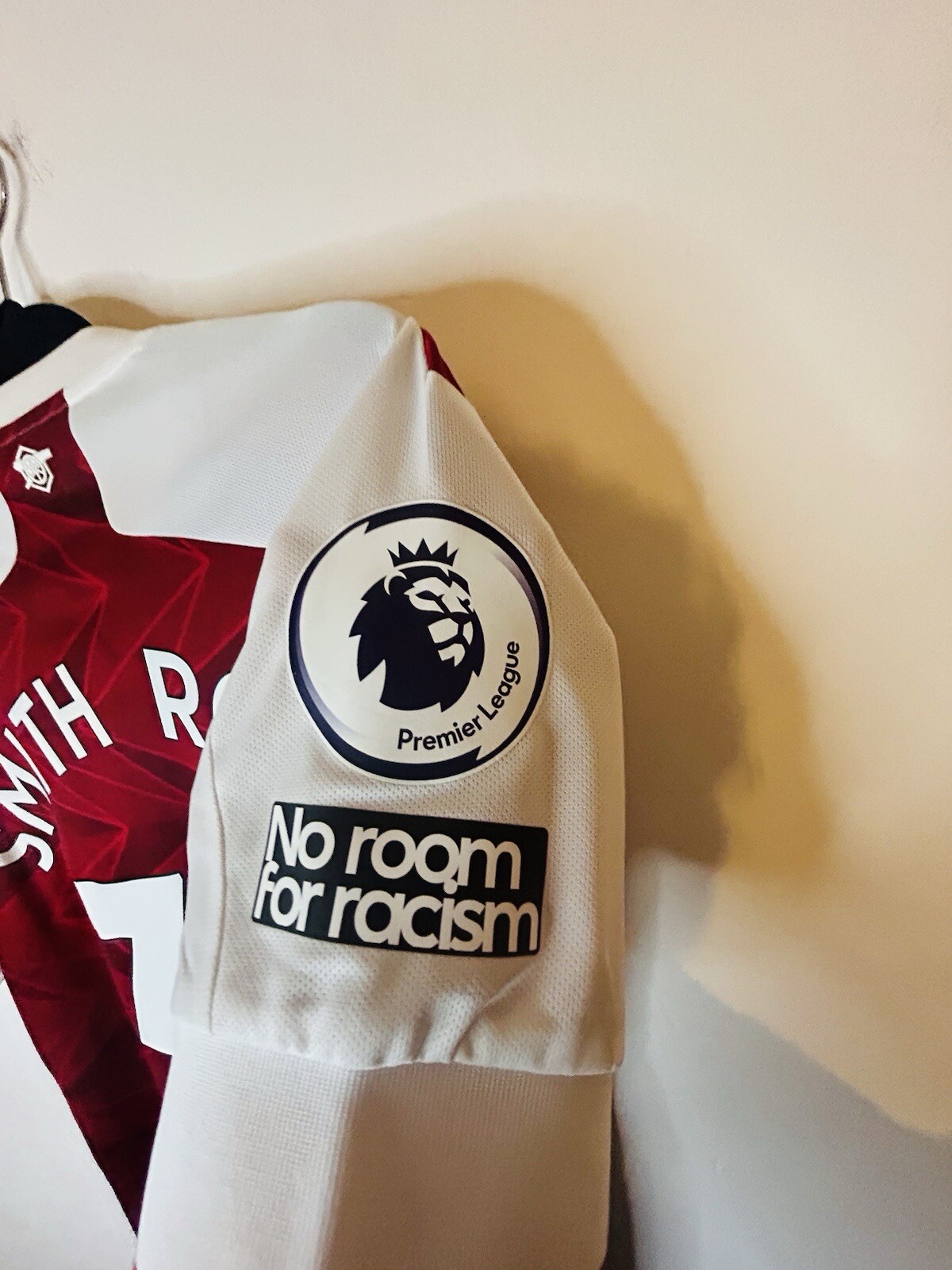 FILA Maglia calcio nuova con etichette Smith Rowe 32 Arsenal uomo M Home 2020 21 Adidas originale