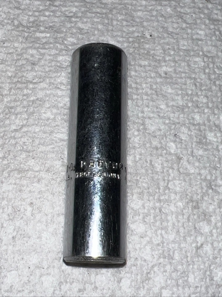 Vintage Proto 4712-L , 3/8", 6 Point Deep Socket, 1/4" drive Made in USA - Image 2 of 4