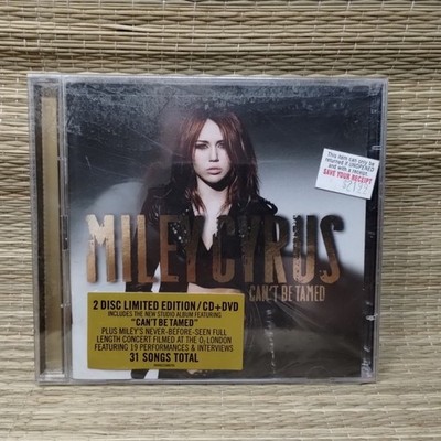 Miley Cyrus - Can't Be Tamed (CD, 2010) CD/DVD Combo 12 Songs Sealed New