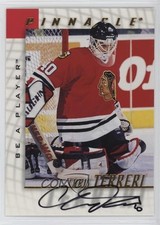 1997-98 Pinnacle Be A Player Auto Chris Terreri #30 Auto 14lc