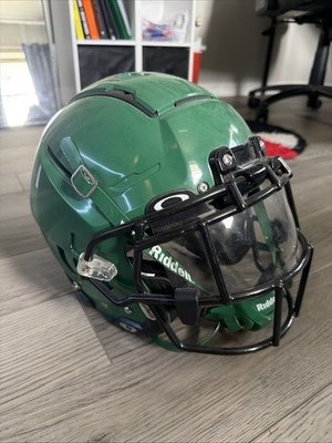 Schutt F7 Collegiate Football Helmet Size Large, Green