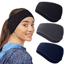Winter Fleece Ear Warmers Muffs Headband for Men Women Kids Ski Running Cycling