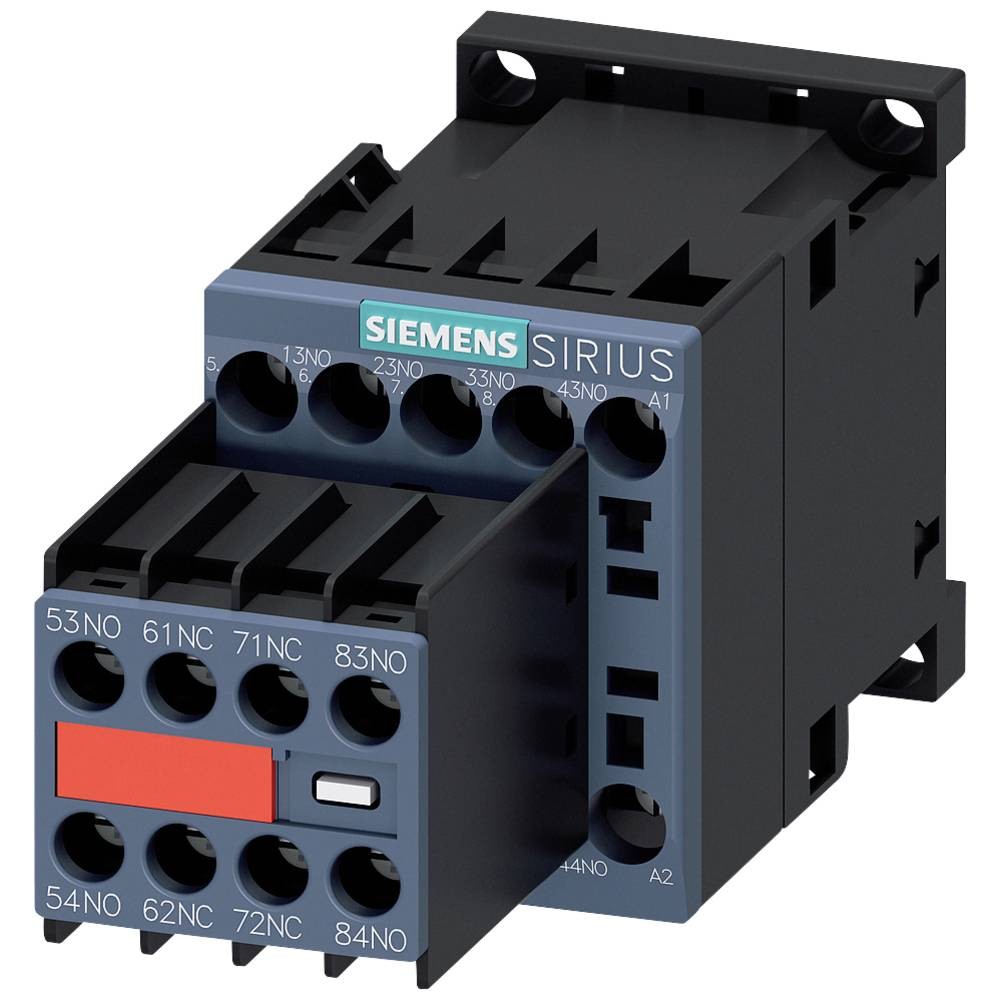 Contacteur auxiliaire Siemens à commutation rapide 24V DC pour automates