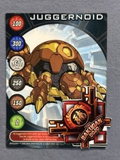 Bakugan Subterra Juggernoid BA072a HSP 150 Character Card