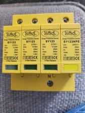 Surge Protection Device SY123 3 Phase + N SPD Type 1/2/3 Lightning Arrester