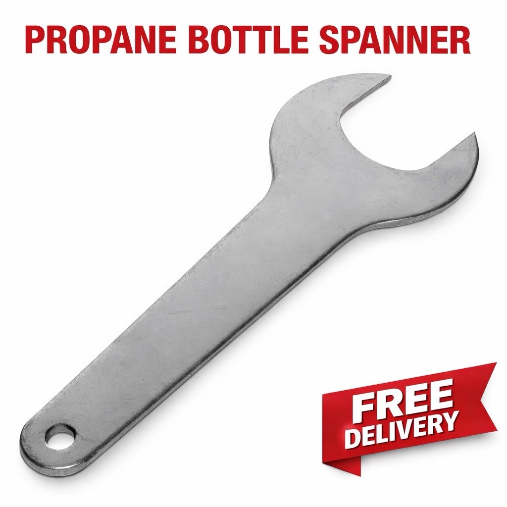 28mm / 30mm Steel Gas Spanner Fits All Propane & Butane Cylinder toolboxes, BBQ