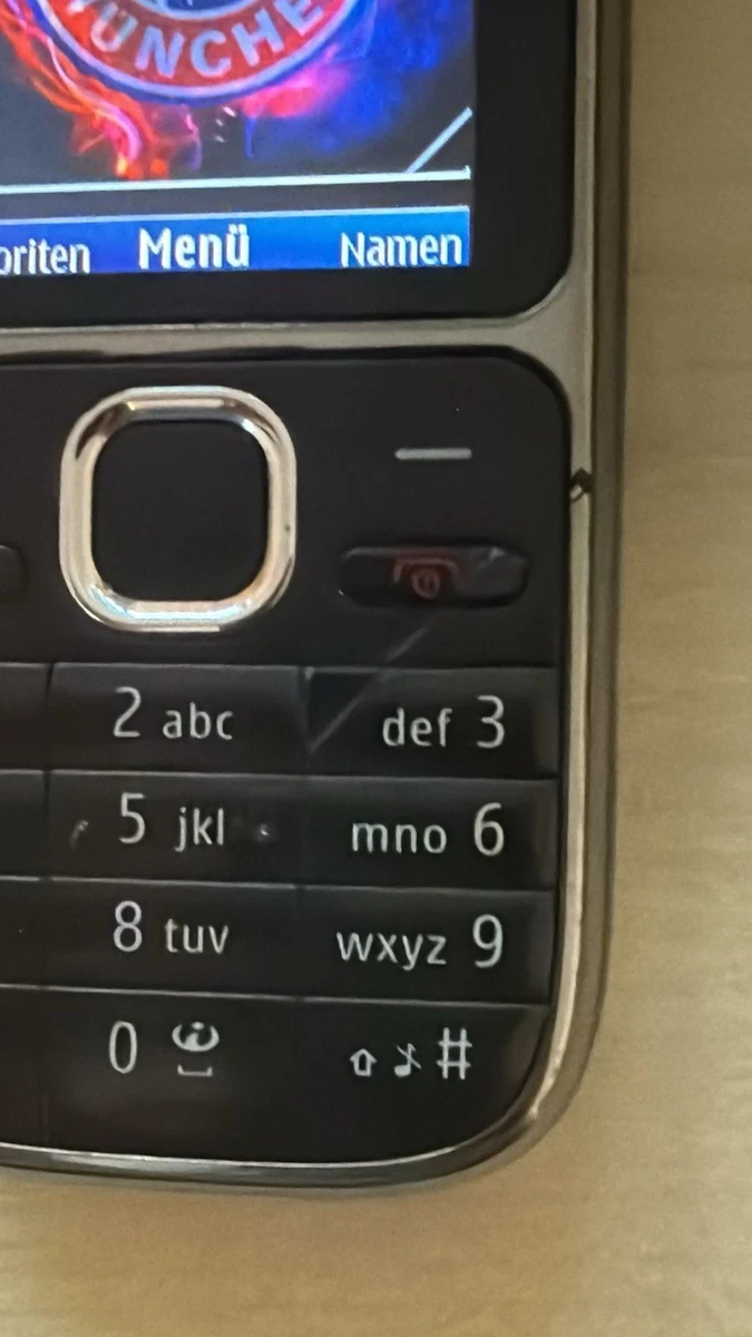 Nokia C2-01 RM 721 Geprüft Händler Garantie Volle Funktion Gebraucht Handy