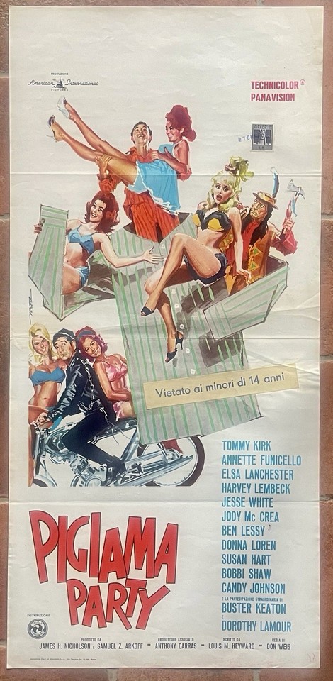 Locandina di Pigiama party (1964)