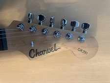 Charvel CX291 Strat-Style, Made in Japan, Schwarz guter Zustand 