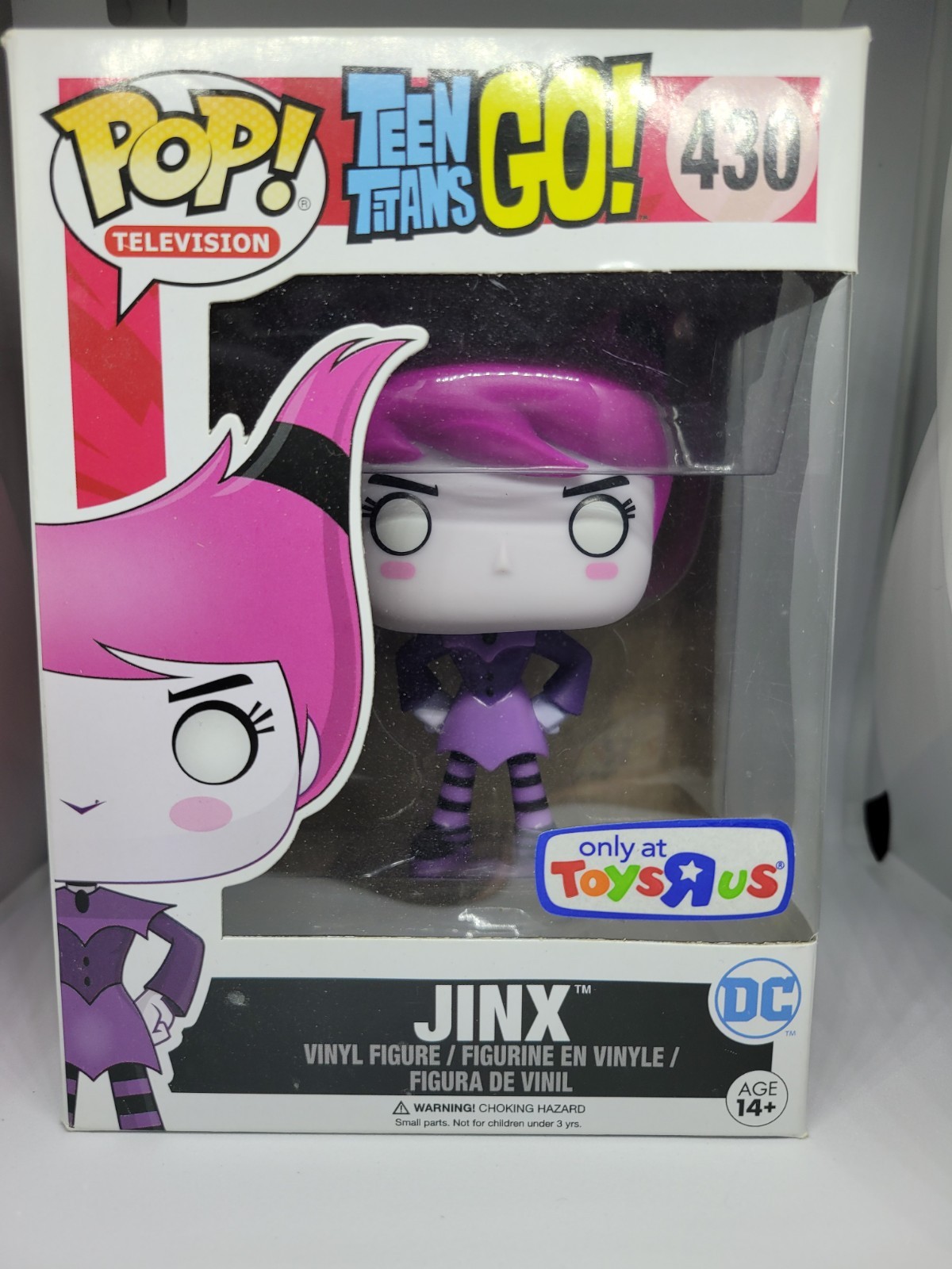 Toys R Us Exclusive Television #430 Teen Titans Go! - Jinx Funko Pop!