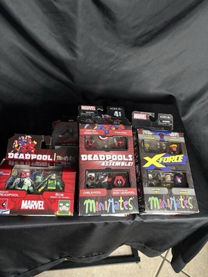 Marvel Minimates Lot Deadpool Minimates & X-Force Sets NEW Sealed Figures
