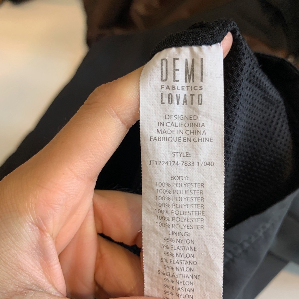 Fabletics Jacket Womens Medium Black Sable Demi L… - image 11