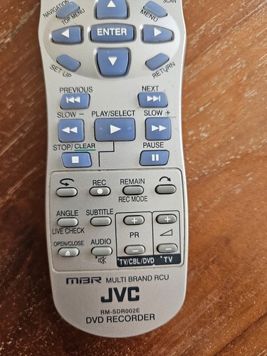 JVC DVD RECORDER REMOTE CONTROL RM-SDR002E - Picture 3 of 5