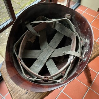 Steel Helmet Liner possibly Israeli Hargaaz ?