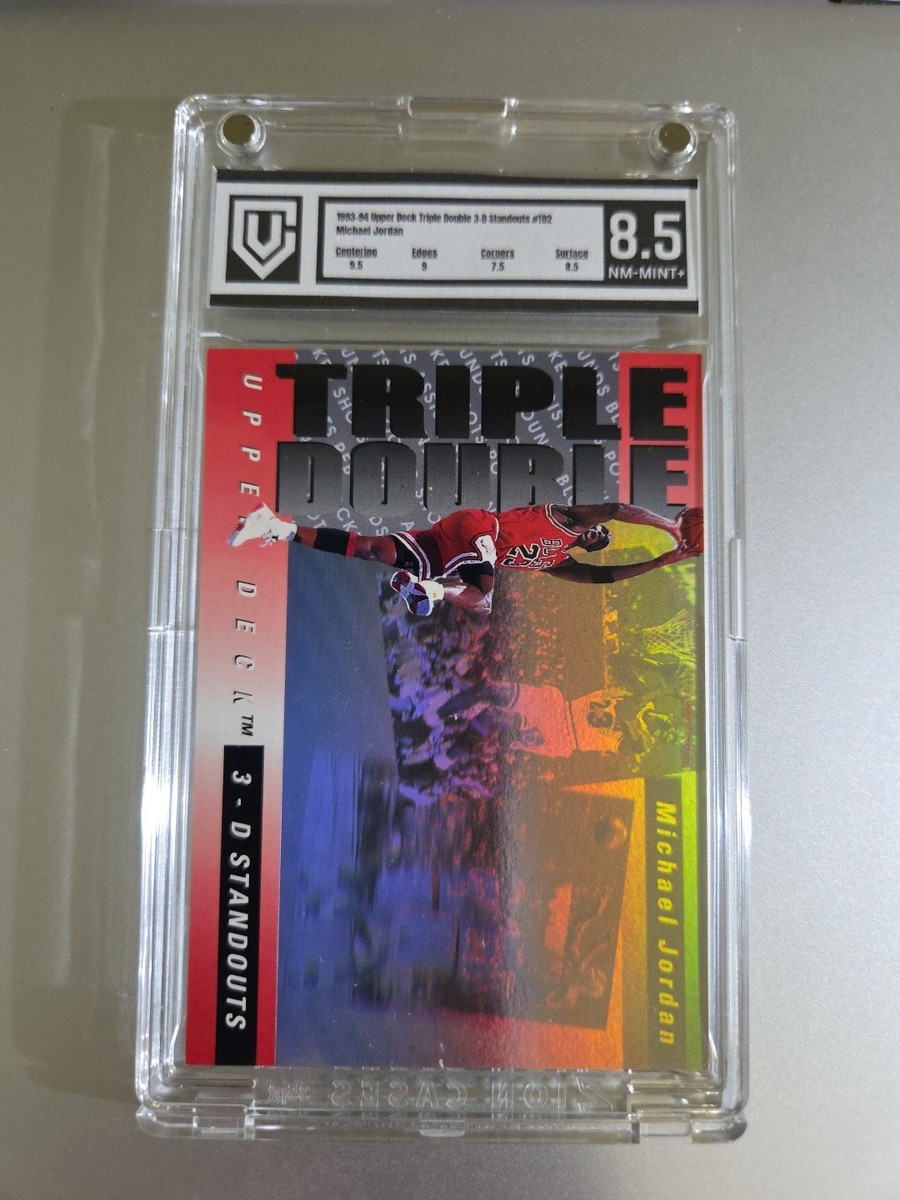 1993-94 Upper Deck - Triple Double Michael Jordan #TD2 Self-Graded