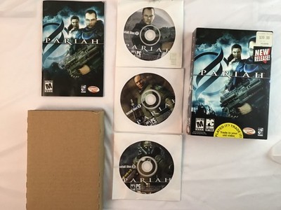 Pariah PC 2005 Small Box  3-Discs Windows Computer Video Game CD-ROM
