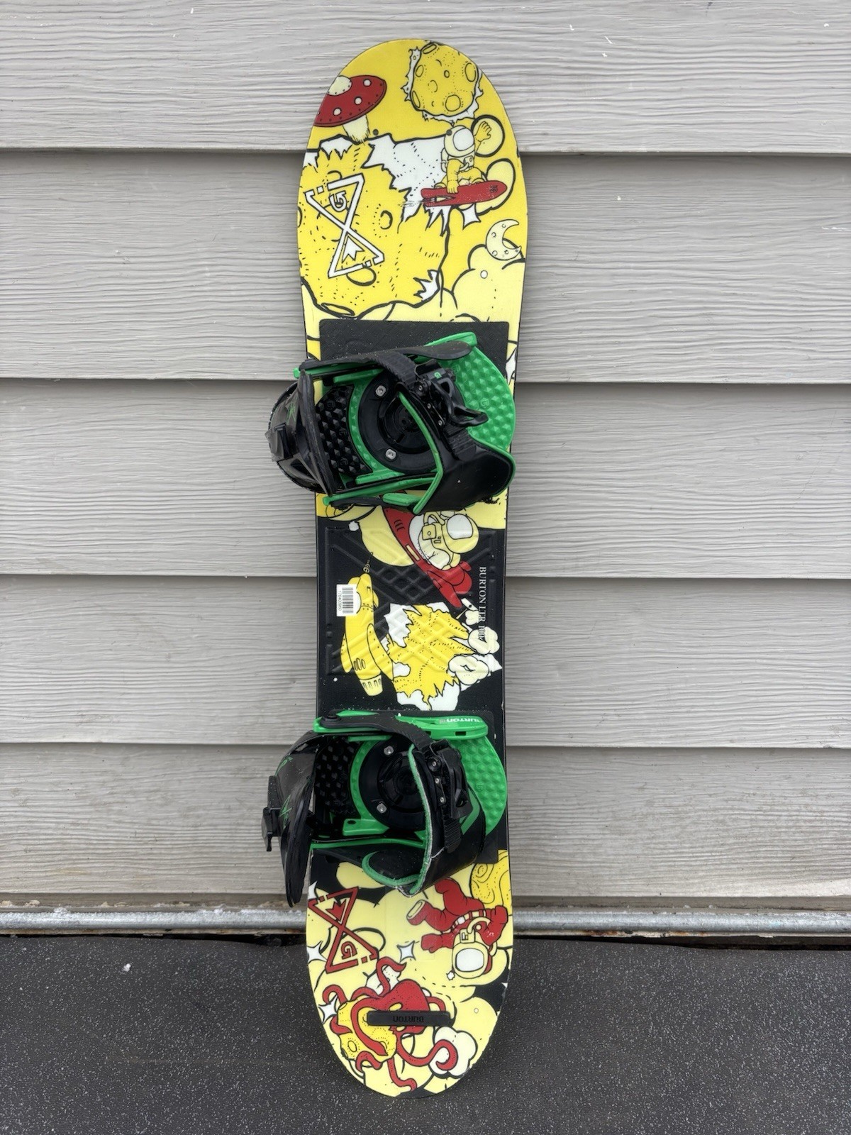 W/ Burton Xs Youth Jr Bindings- Nice!!!