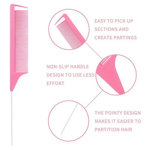 Detangler Brush Set for 3a4cWig/Thick/Wavy/Curly/Wet Slick Back Hair BrushesR... - Picture 5 of 9