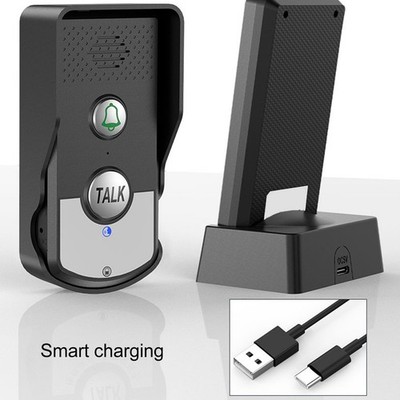 Wireless Voice Intercom Doorbell Long Distance 3 Gear Adjustable Sound Inter SET